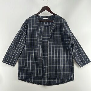 Oak and Fort Open Front Open Front Kimono-like top